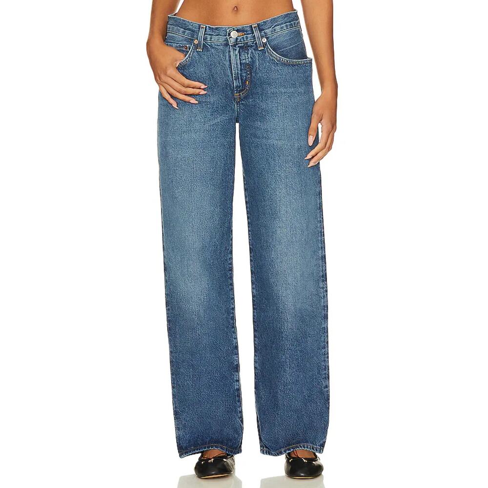 AGOLDE Fusion Wide Leg Jeans Ambition Wash